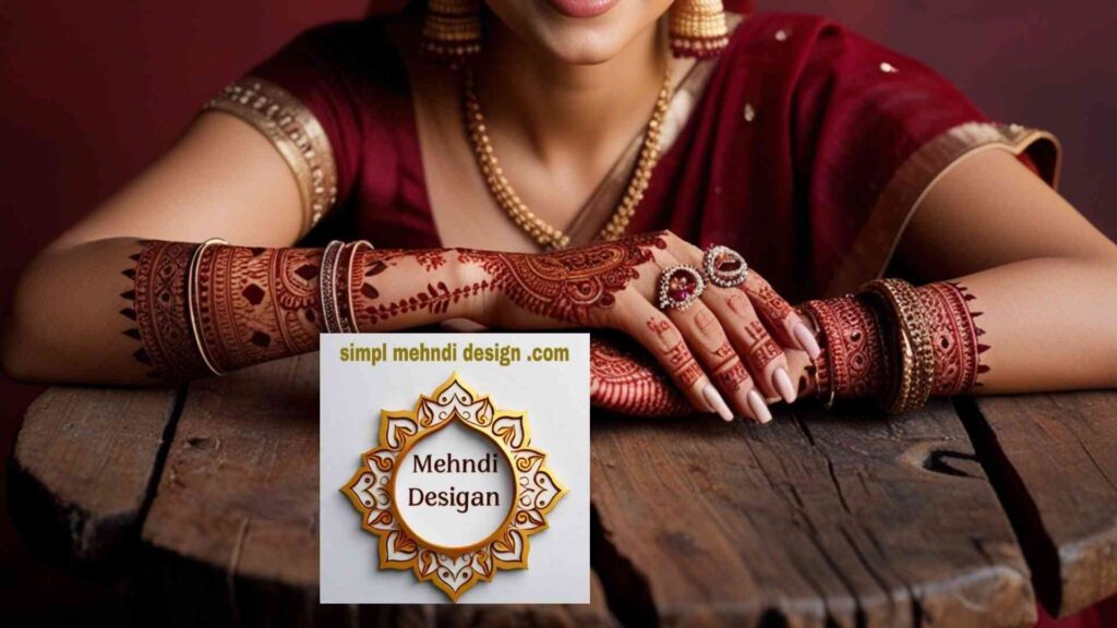 Back hand mehndi Design