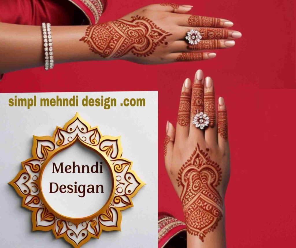 Back hand mehndi Designs