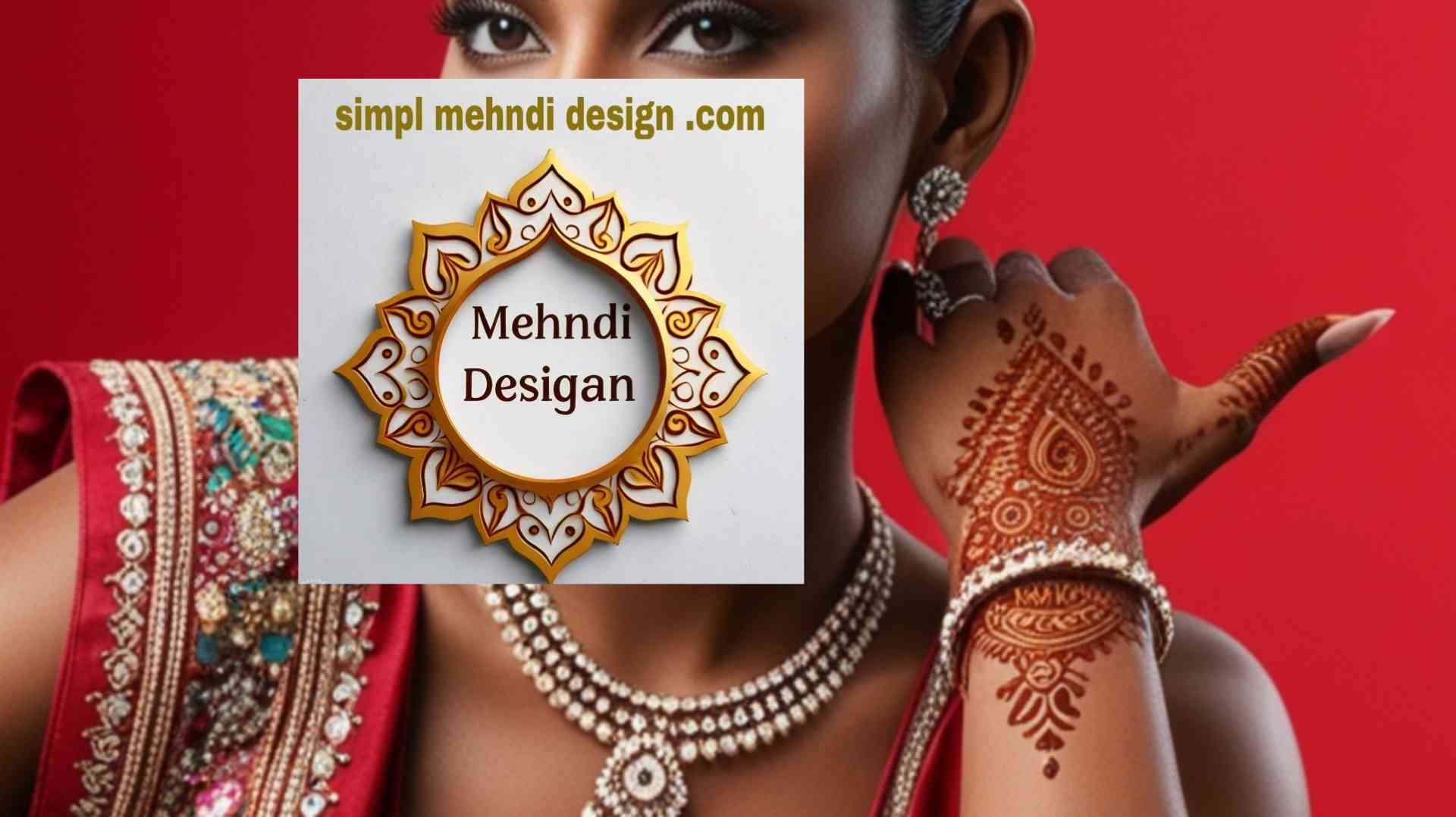 Back hand mehndi Design