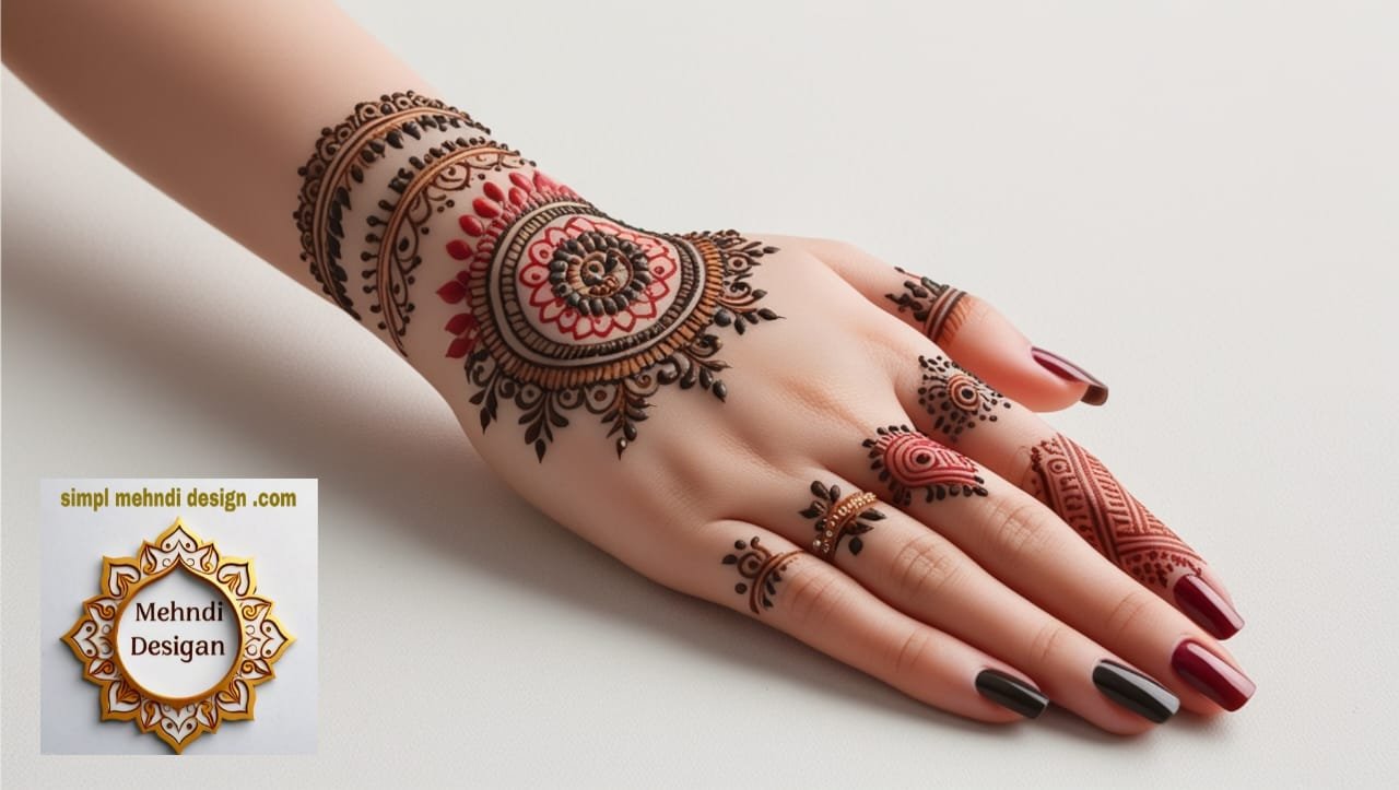 मेहंदी का डिजाइन फोट