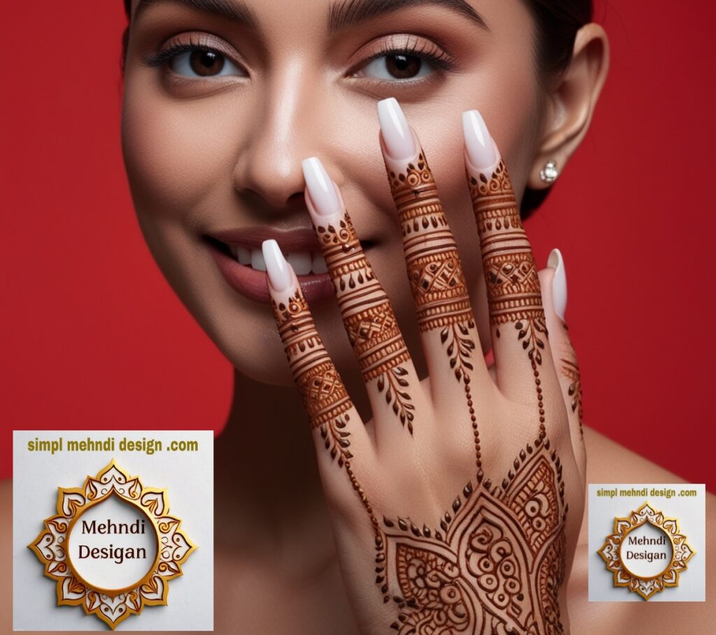 mehndi design photo for girl