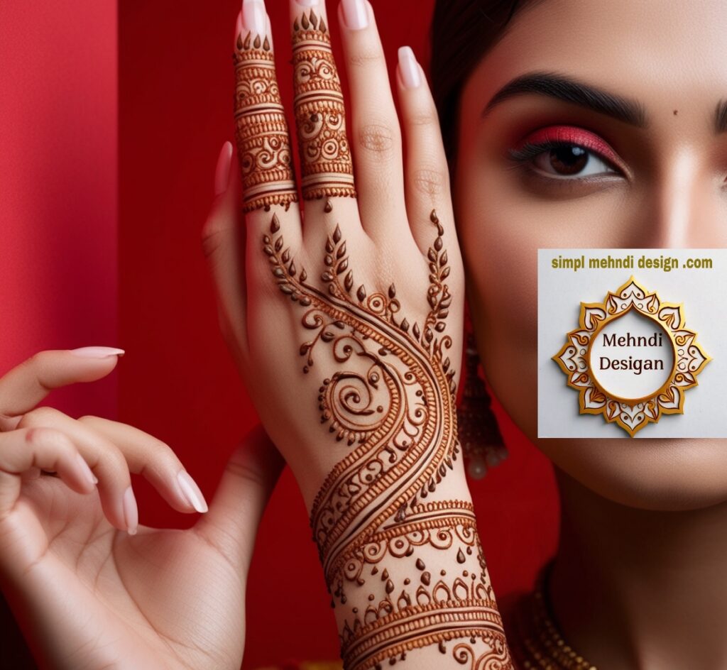 mehndi design photo for bridal