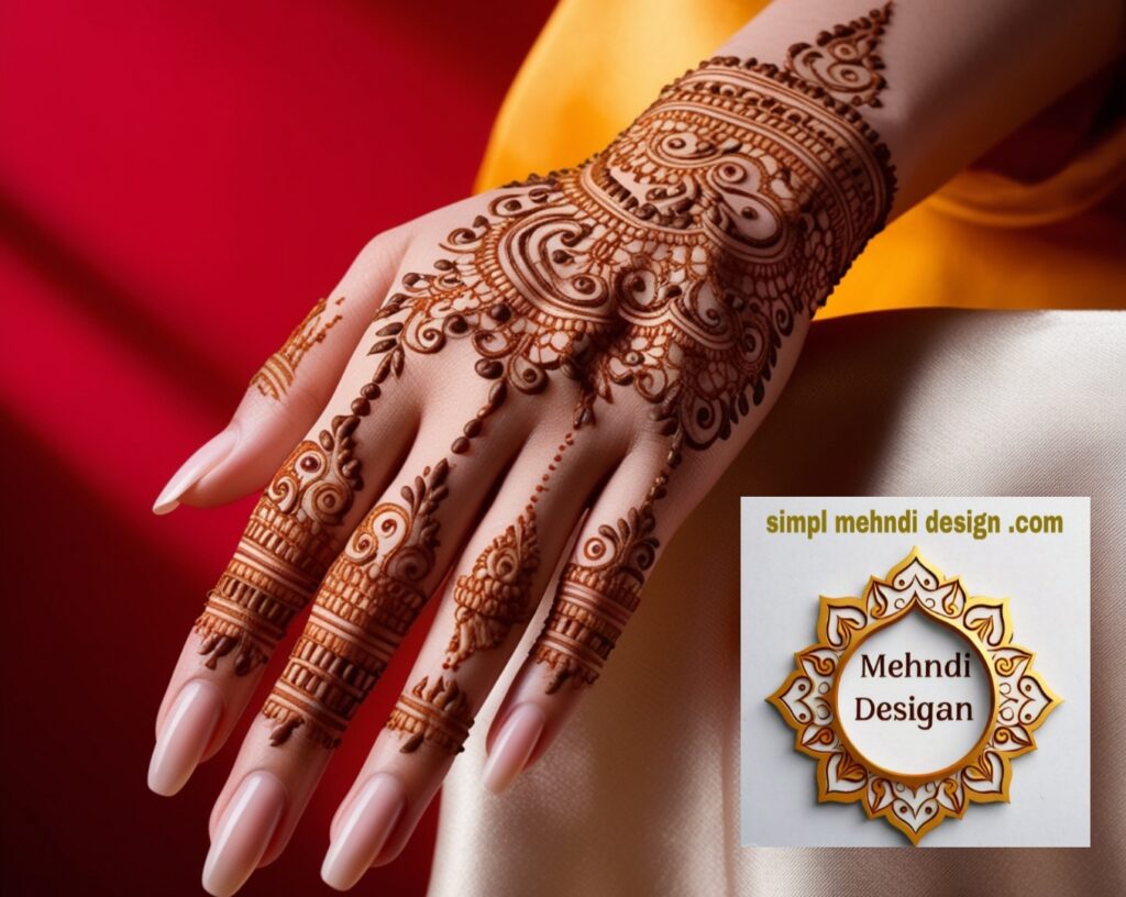 mehndi design photo full hand simple and beautiful