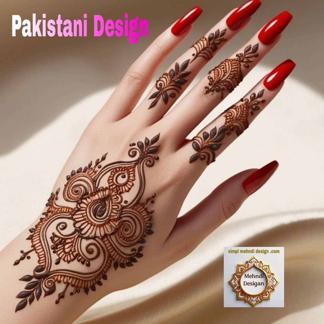 Simple Mehndi Design for hands