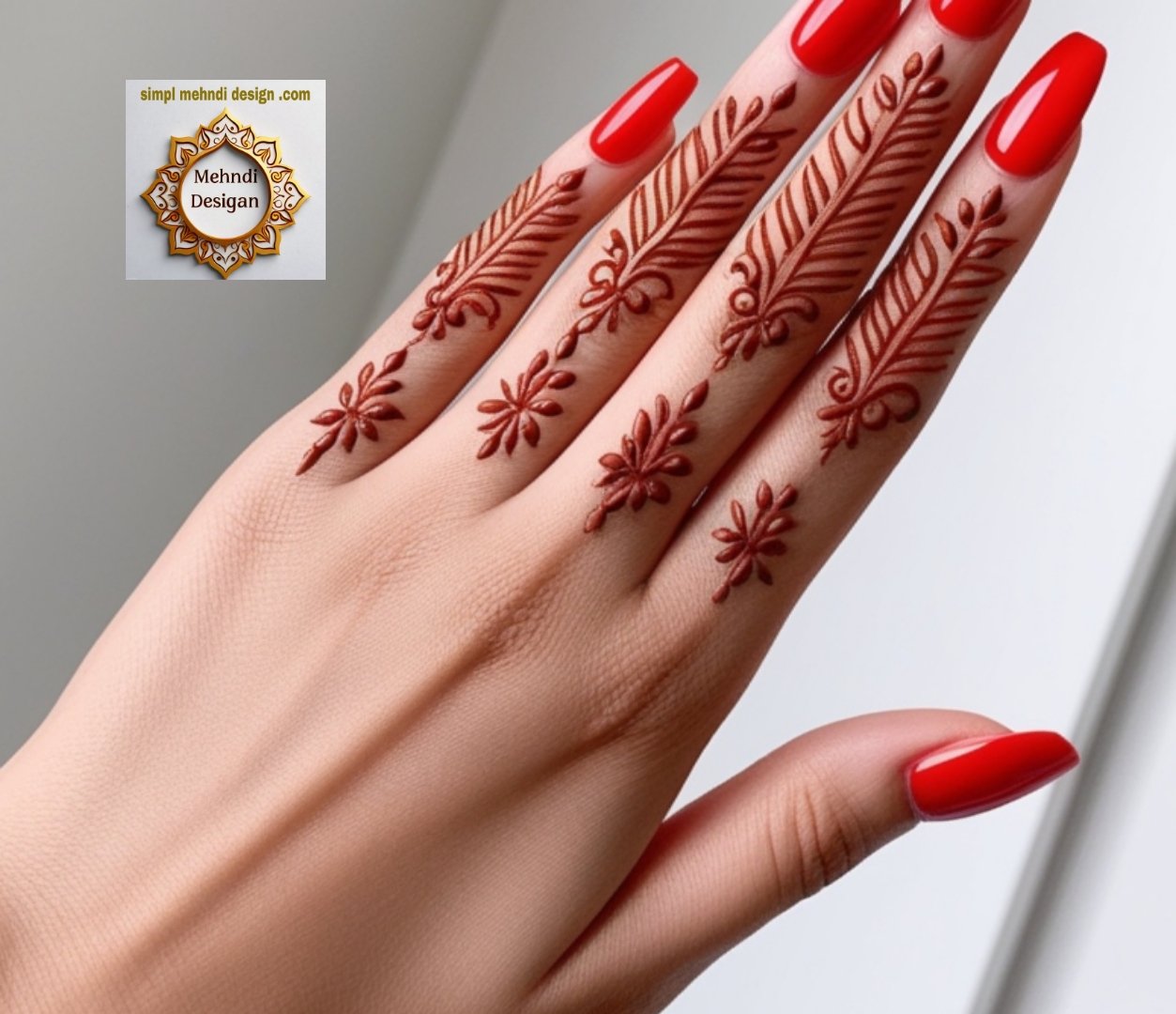 How to make Mehndi design at Home