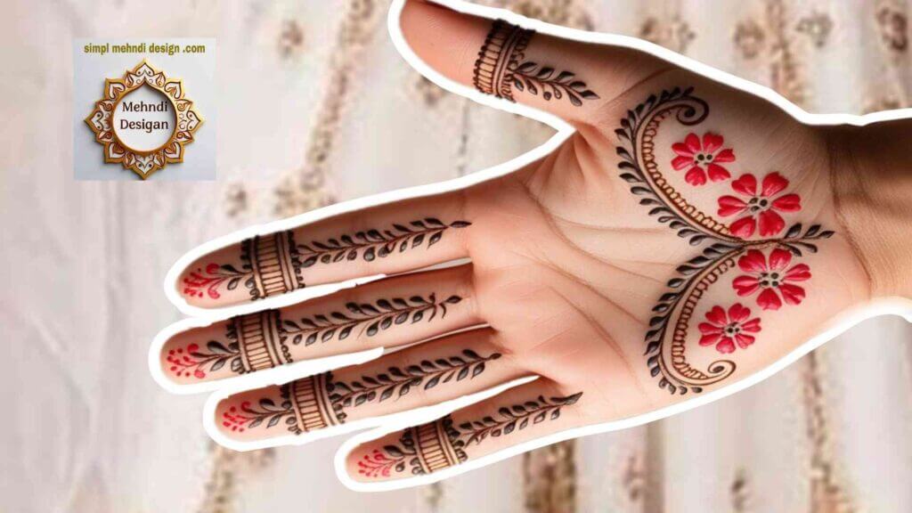 Beautiful Mehndi Design Simple and Beautiful