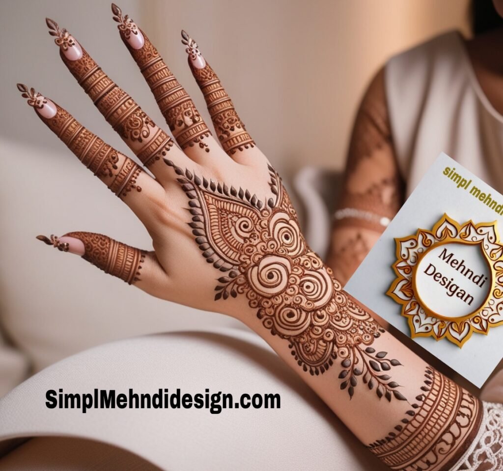 Full Hand Mehndi Design