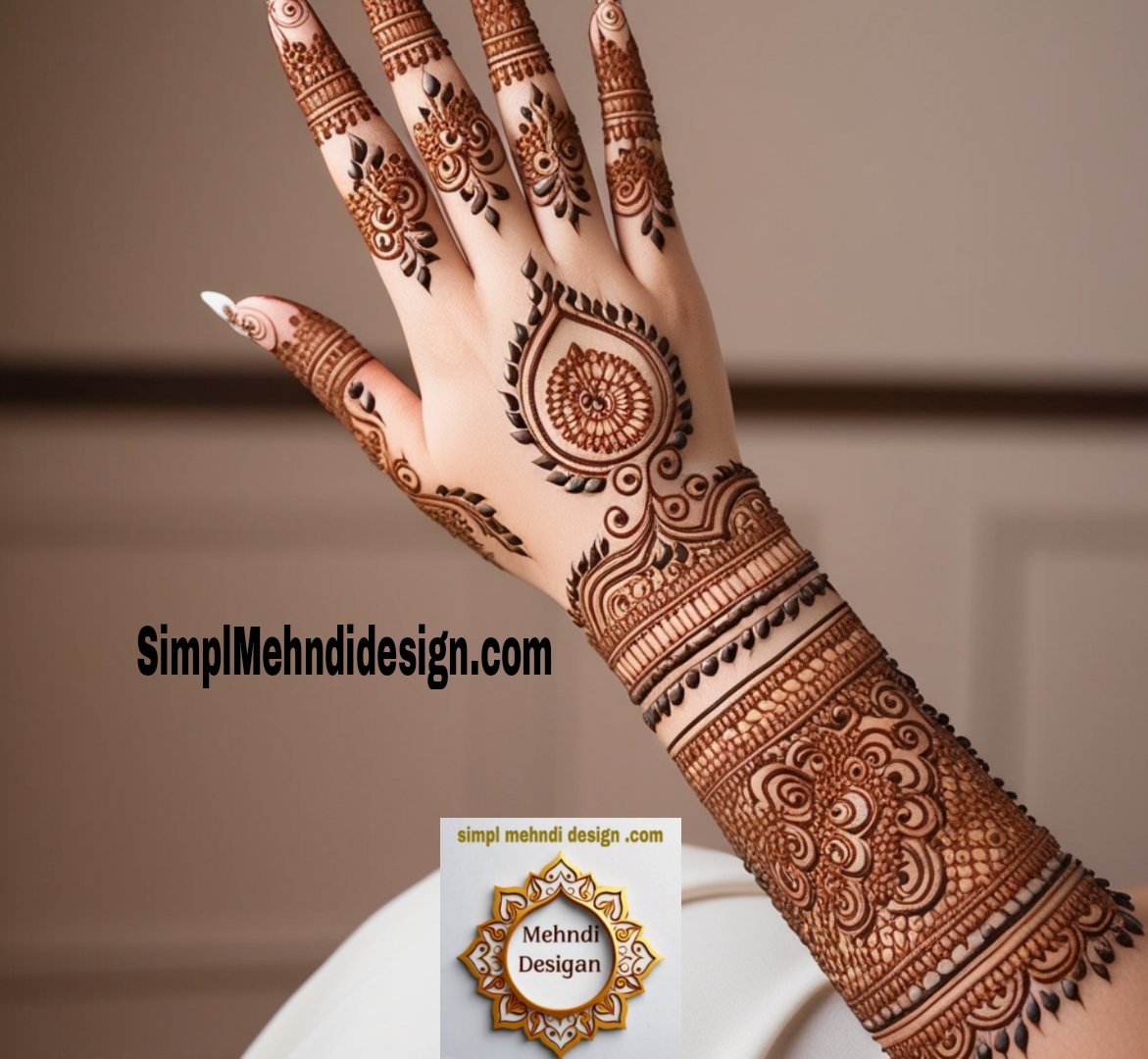Full Hand Mehndi Design