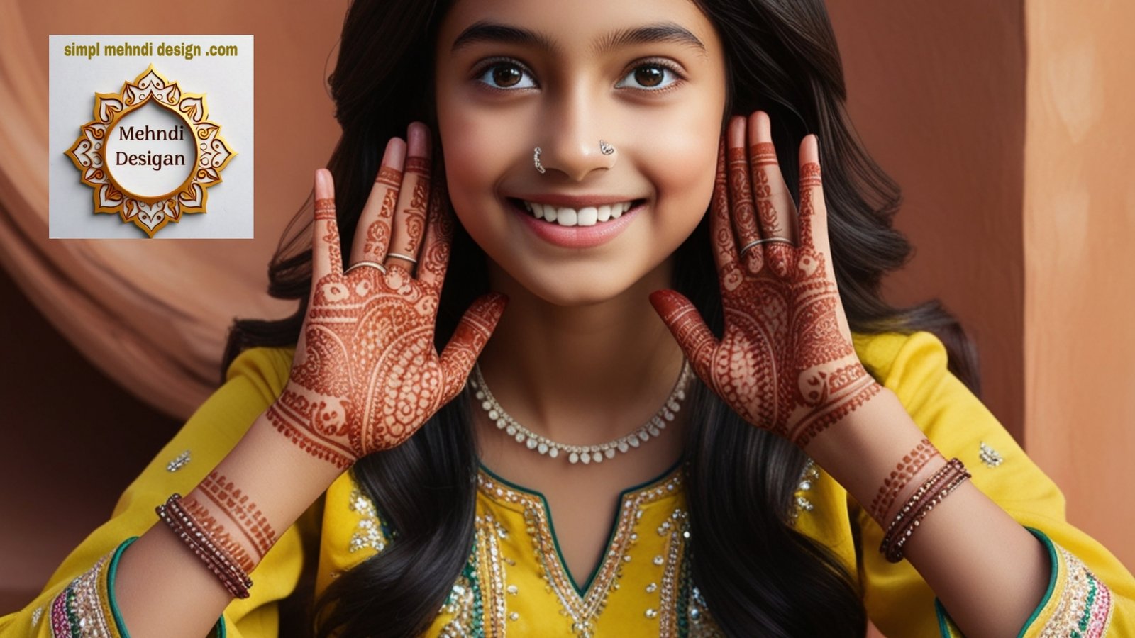 Front Hand Simple Mehndi Design