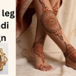 Leg Mehndi Design