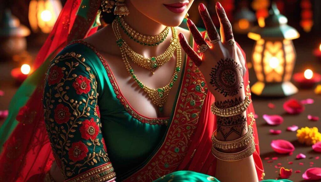Mehendi Design Pakistani style