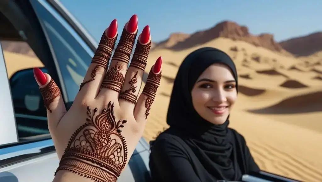 Easy Arabic Mehndi Design Back Hand