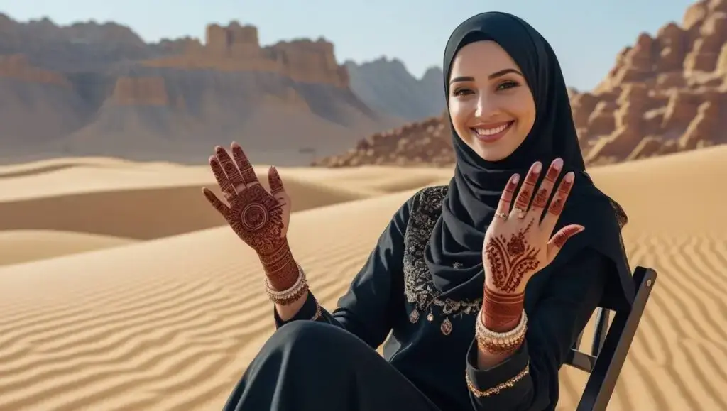 Easy Arabic Mehndi Design