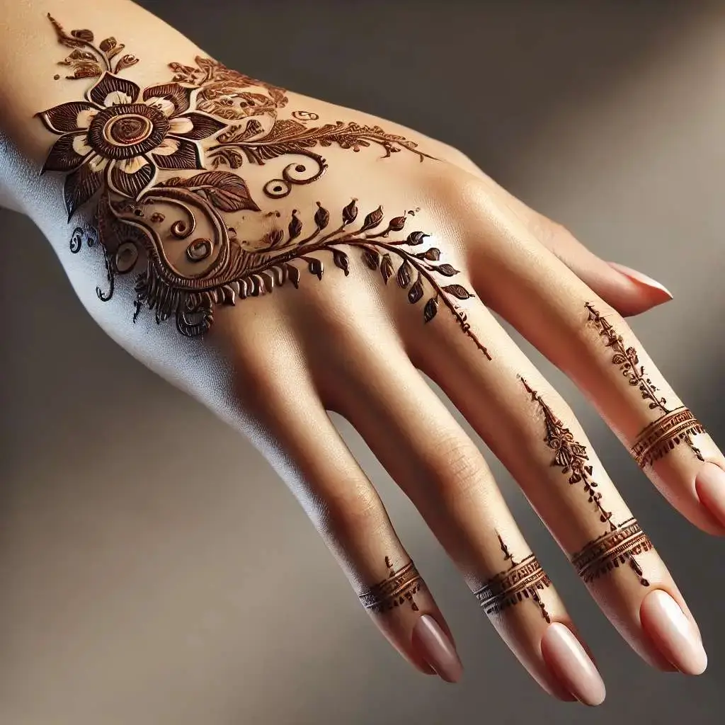  Right Hand Mehndi Design Simple and Beautiful 2025