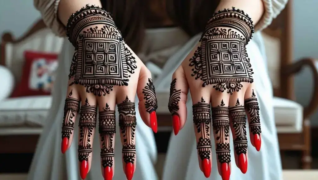 Bridal Mehendi Design Back Hand