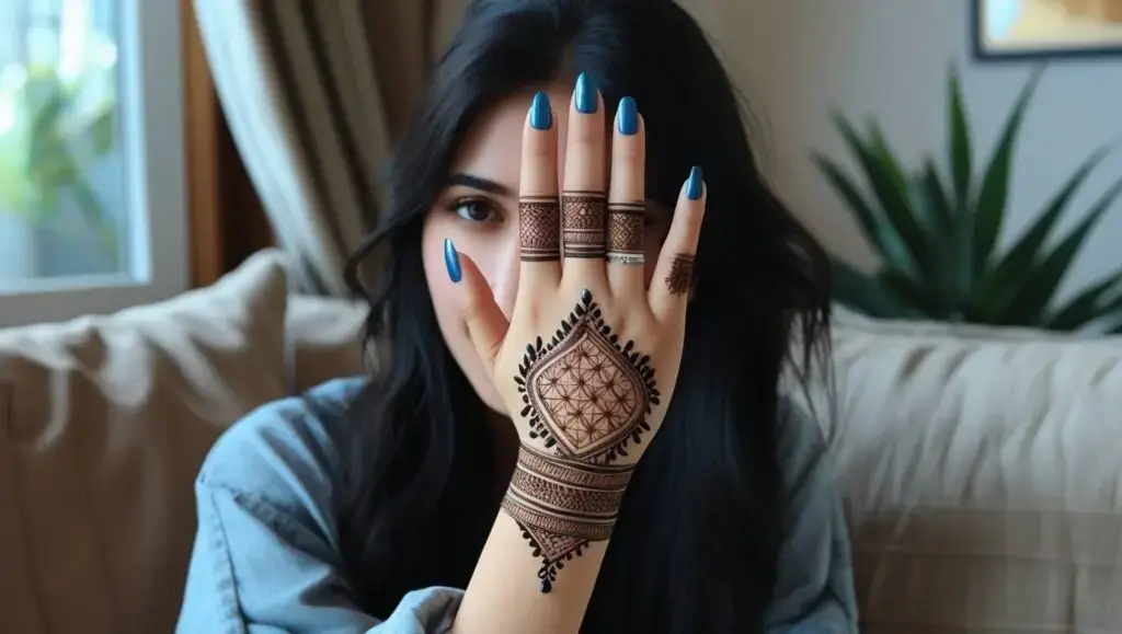 Mehendi Design Back Hand Easy