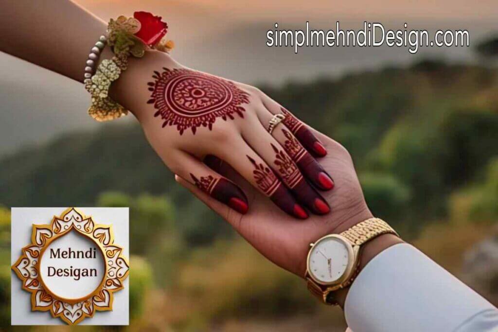 Finger Mehndi Design 2025 Back Hand