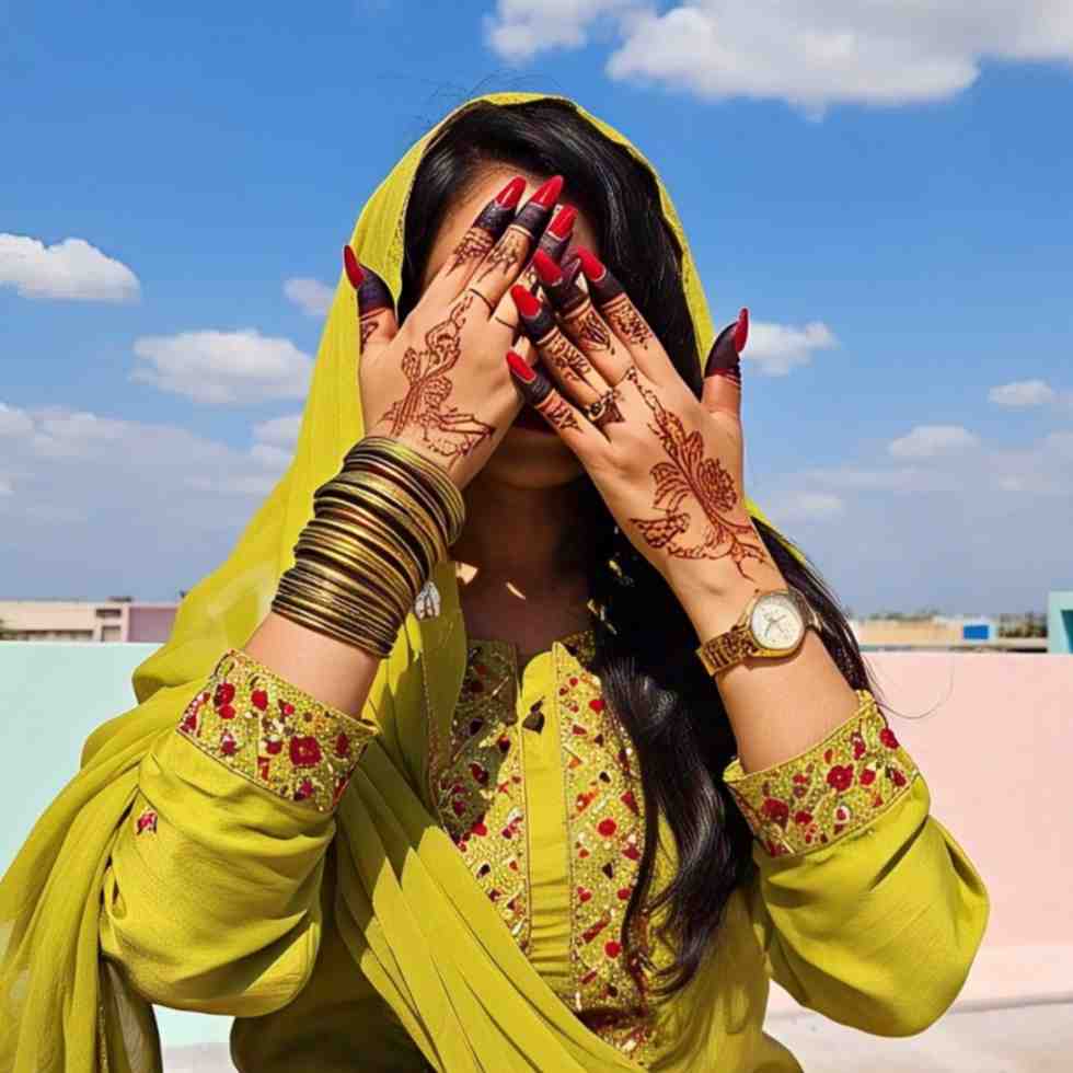 flower stylish back hand mehndi design