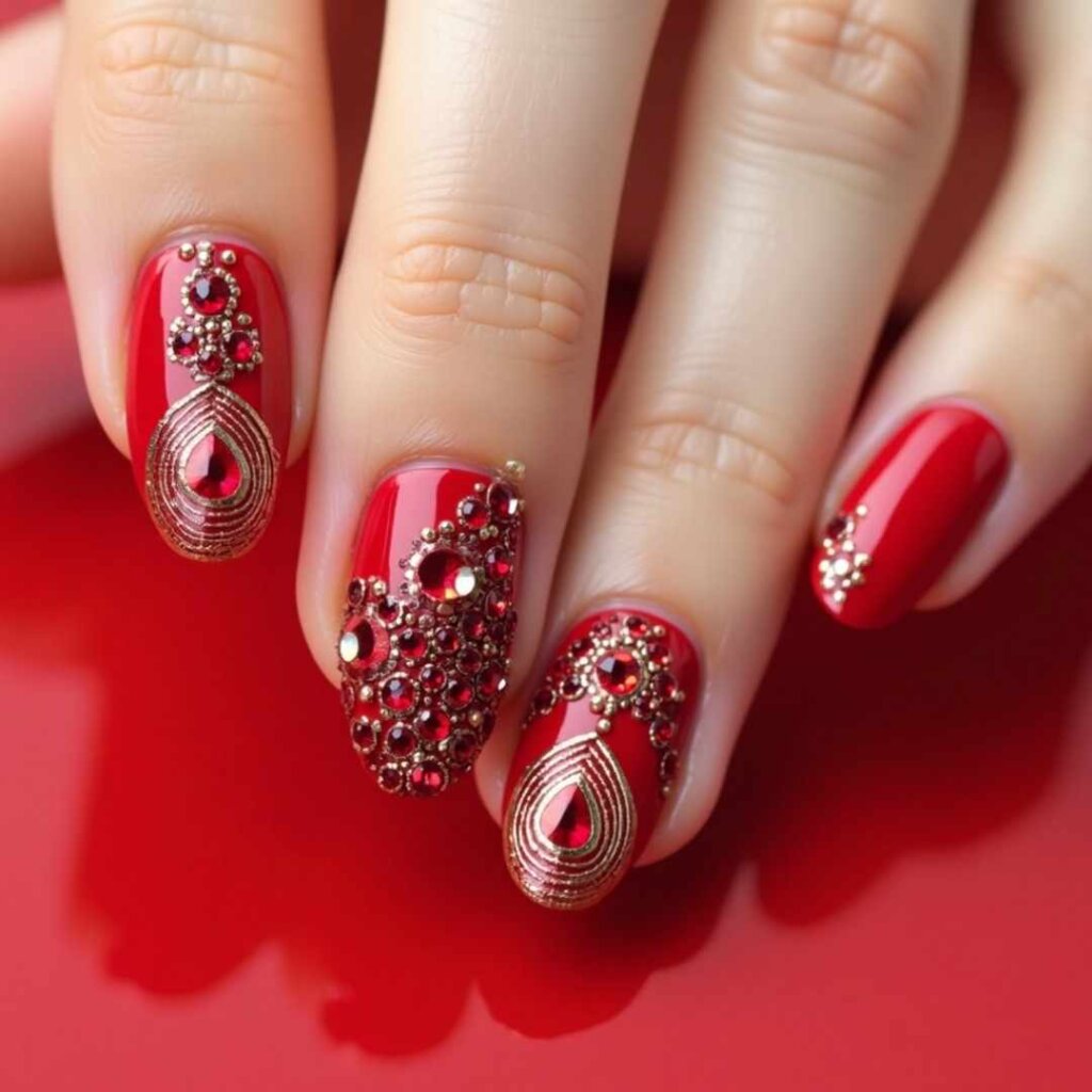 Best Summer Nail Art Gingerbread Nails Get a Summer Twist